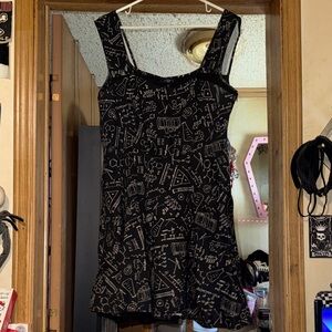 Hot Topic Science Chemistry Fit & Flare Dress!!